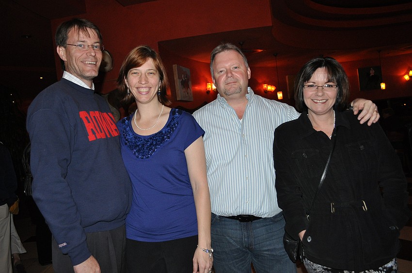 Robert and Marya Rowan with Jim and Deb Lakin