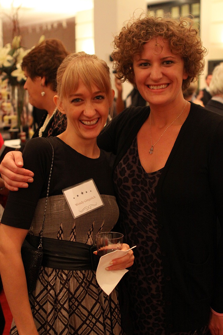 Wendy Gingerich and Liz Shirley.