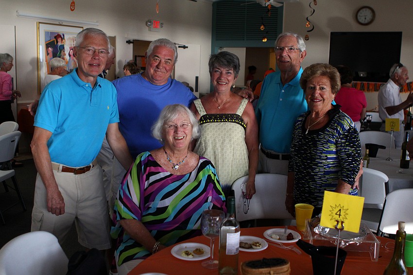 Darryl Jelineck, Gino and Mary DelPup, Arthur and Gloria Adams and Pat Ricciardi.