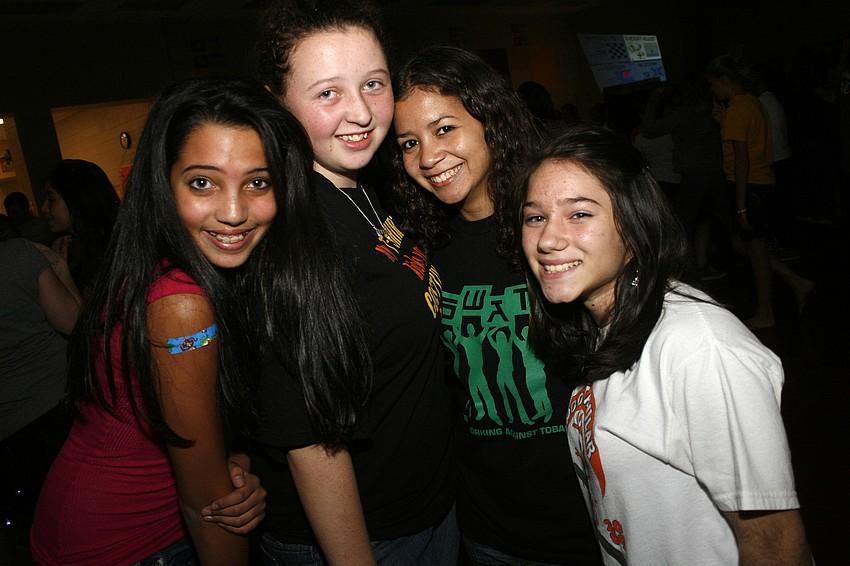 Bella Guzman, Ashley Torino, Silvana Ramirez and Madi Cheri