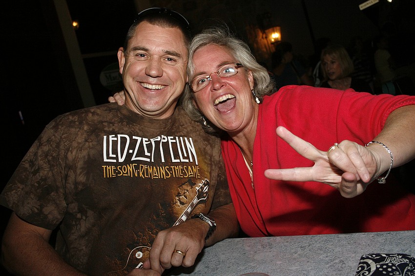 Jon Lyon and Katie LeBlanc enjoyed the Boo Fest from MacAllisters Grill and Tavern.