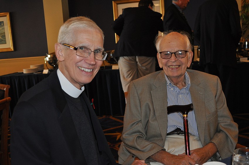 Rev. David Danner and George Frost