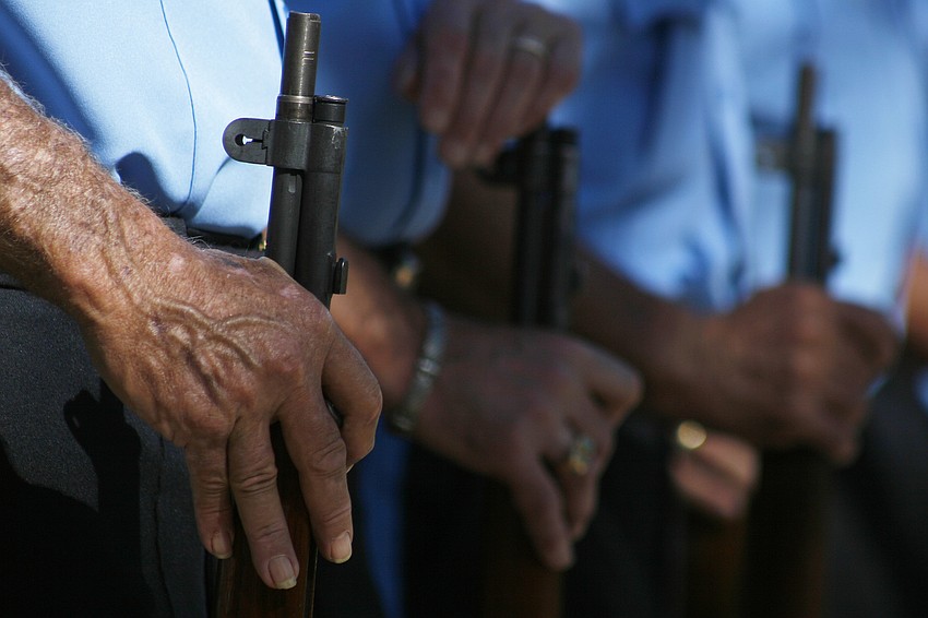 American Legion Post 312 performed at the ceremony.