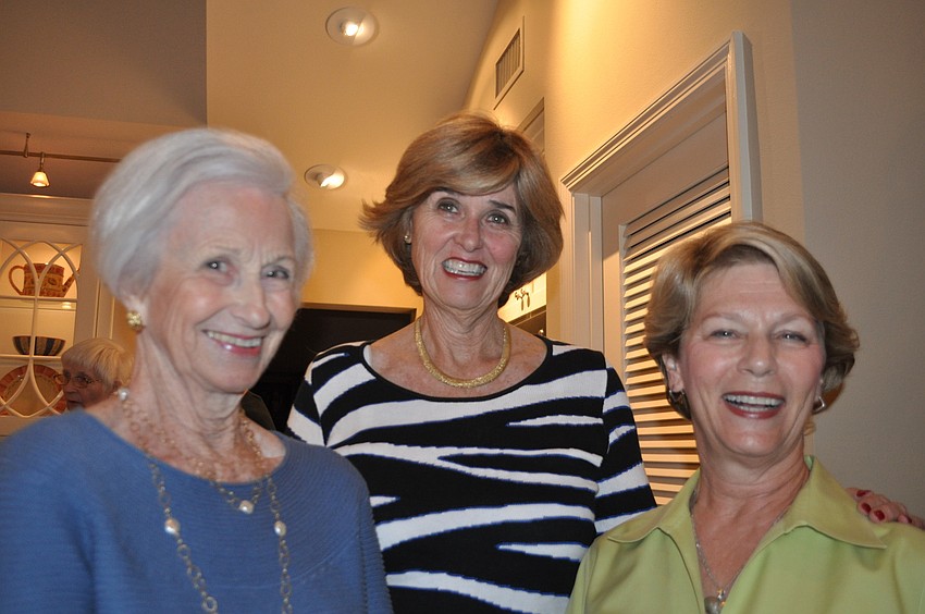 Phyllis Cohen, Caryl Rutledge and Barbara Huston