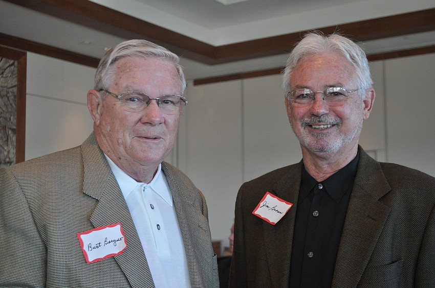 Burt Borgelt and Vice Mayor Jim Brown