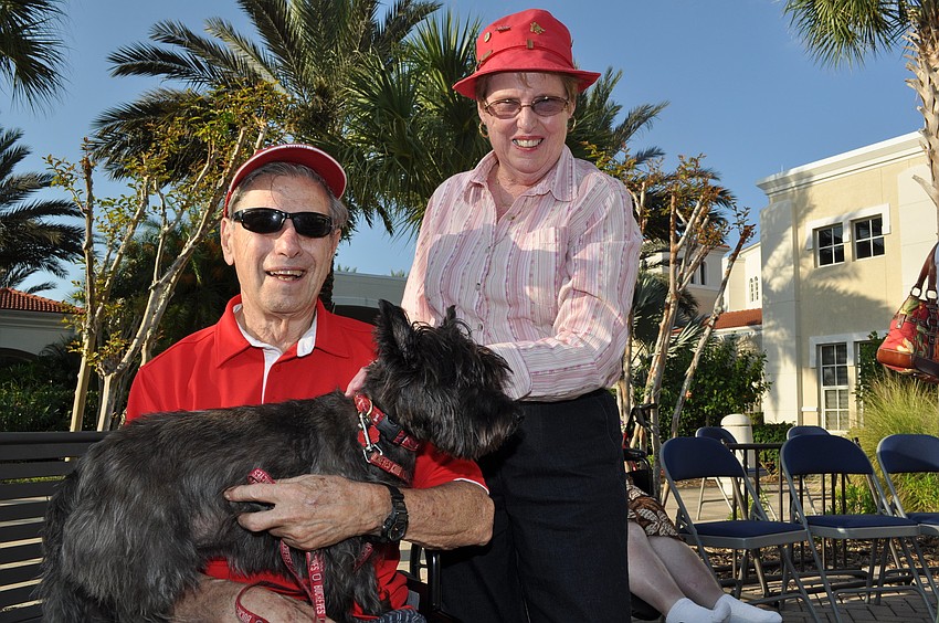 Jim and Nancy Doane with Duffy