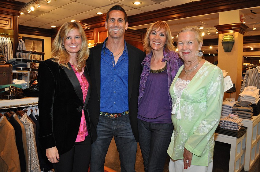 Brenda Michel, Grant Balfour, Heather Smith and Rebecca Northington