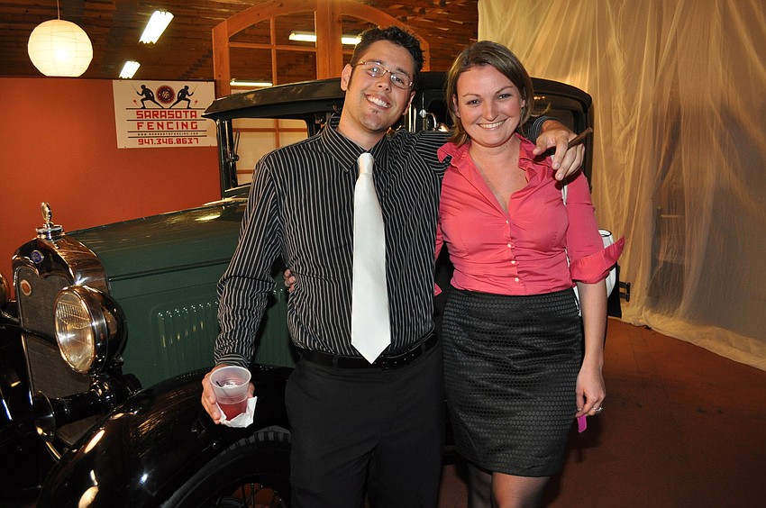 Frank Maggio and Erica Urban