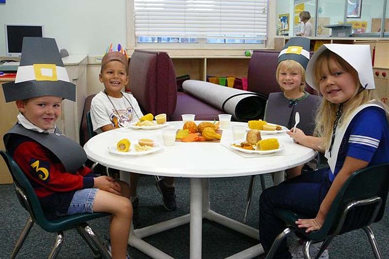 Pictured are Connor Synder, Alex Martin, Brennan Wyrembelski and Abigail York.