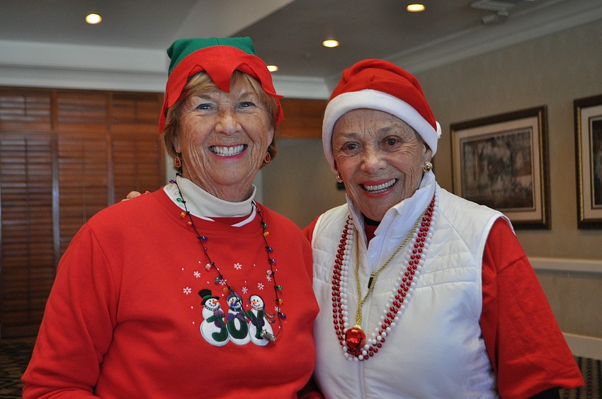 Edna Fussner and Shirley Green