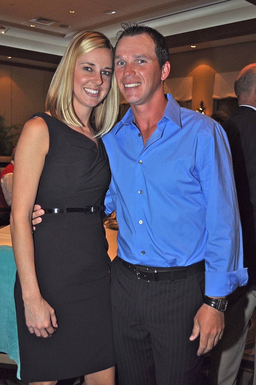 Joelle Daniels and Claudiu Retean