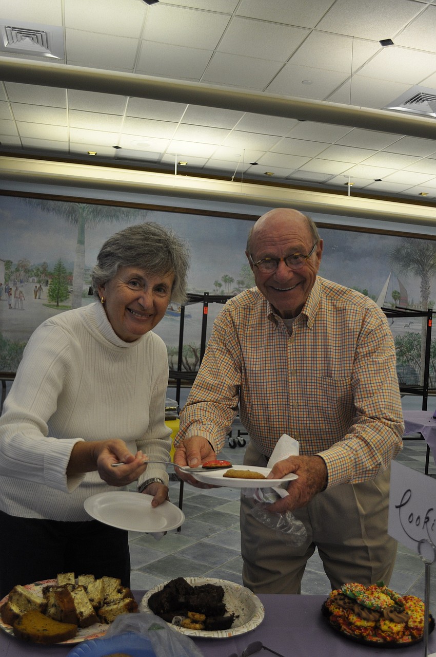 Marie Sangiorgio and Ben Feole