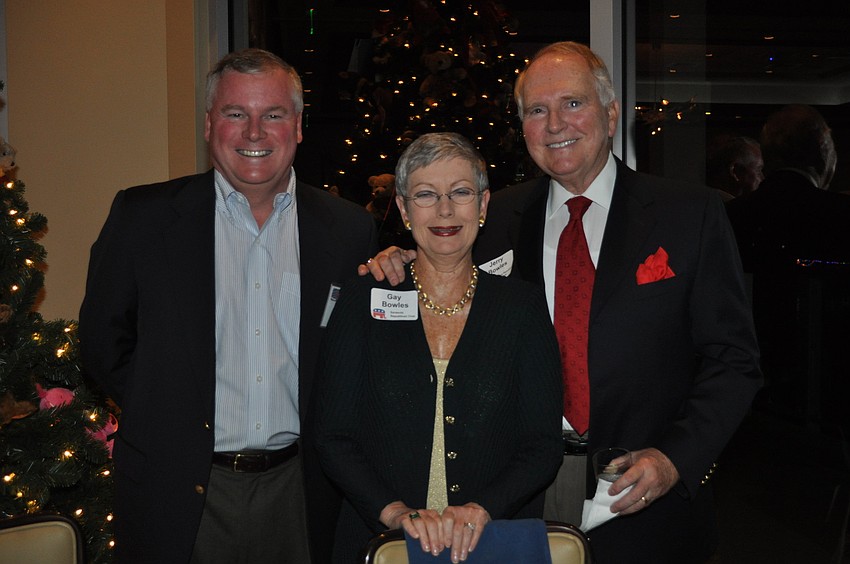 Jack Brill with Jerry and Gay Bowles