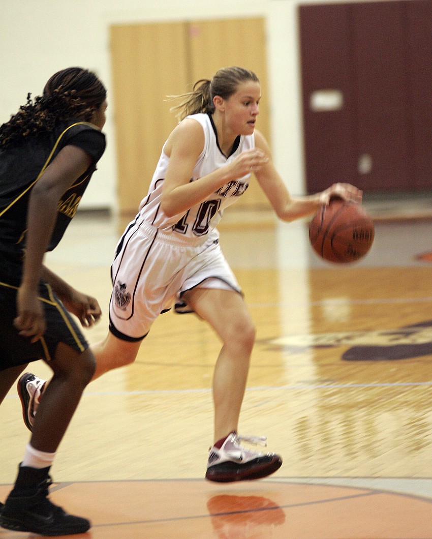 Alexis Stout scored 10 points in Braden River's 60-35 loss to St. Pete Lakewood Dec. 17.