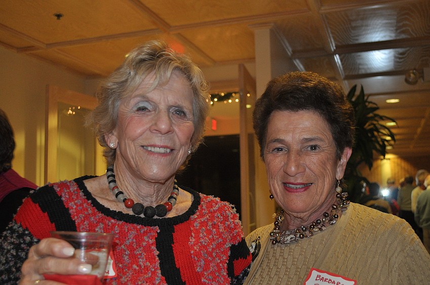 Sue Olin and Barbara Struth