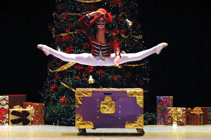 School of Russian Ballet Artistic Director Sergiy Mykhaylov performed as the Nutcracker Prince in the school's first production. Published Dec. 2.