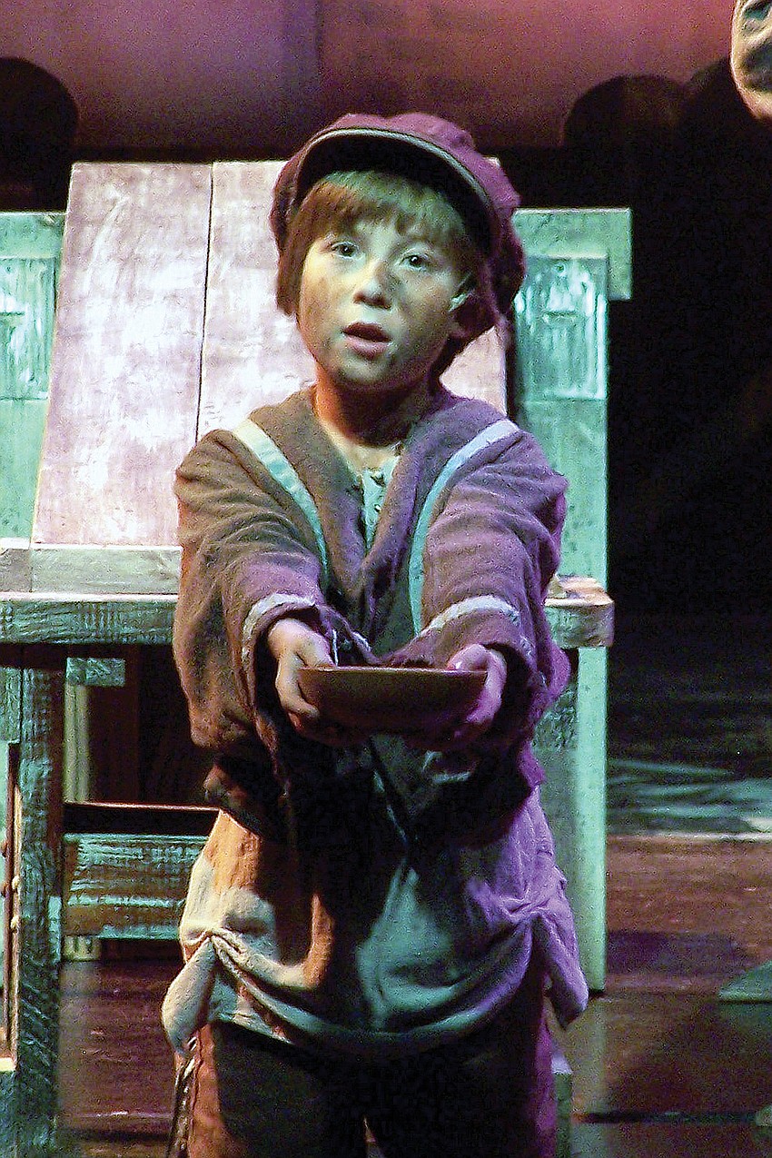 Willis Elementary fourth-grader Stevie Lee Romero, 10, took the lead role in his Manatee Playersâ€™ production of 