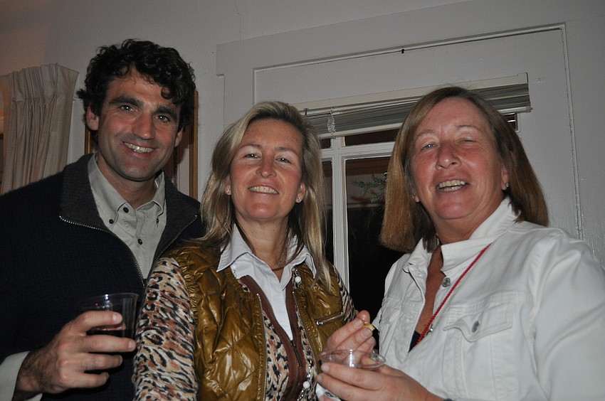 Andrew Dubin, Sharon David and Sandra Joseph