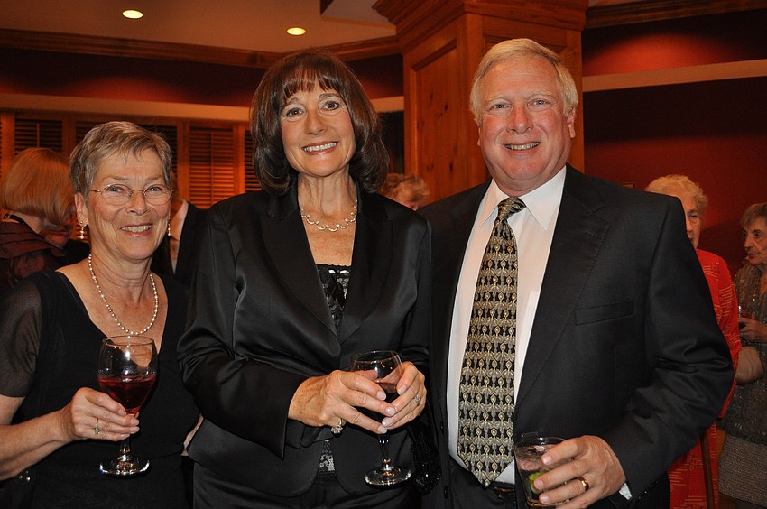 Barbara Schwartz with Shelly and Mike Reiner