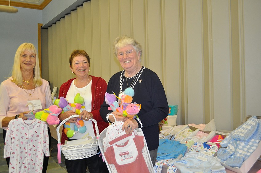 Carol Hammer, Anne Flinter and Patricia O'Connor