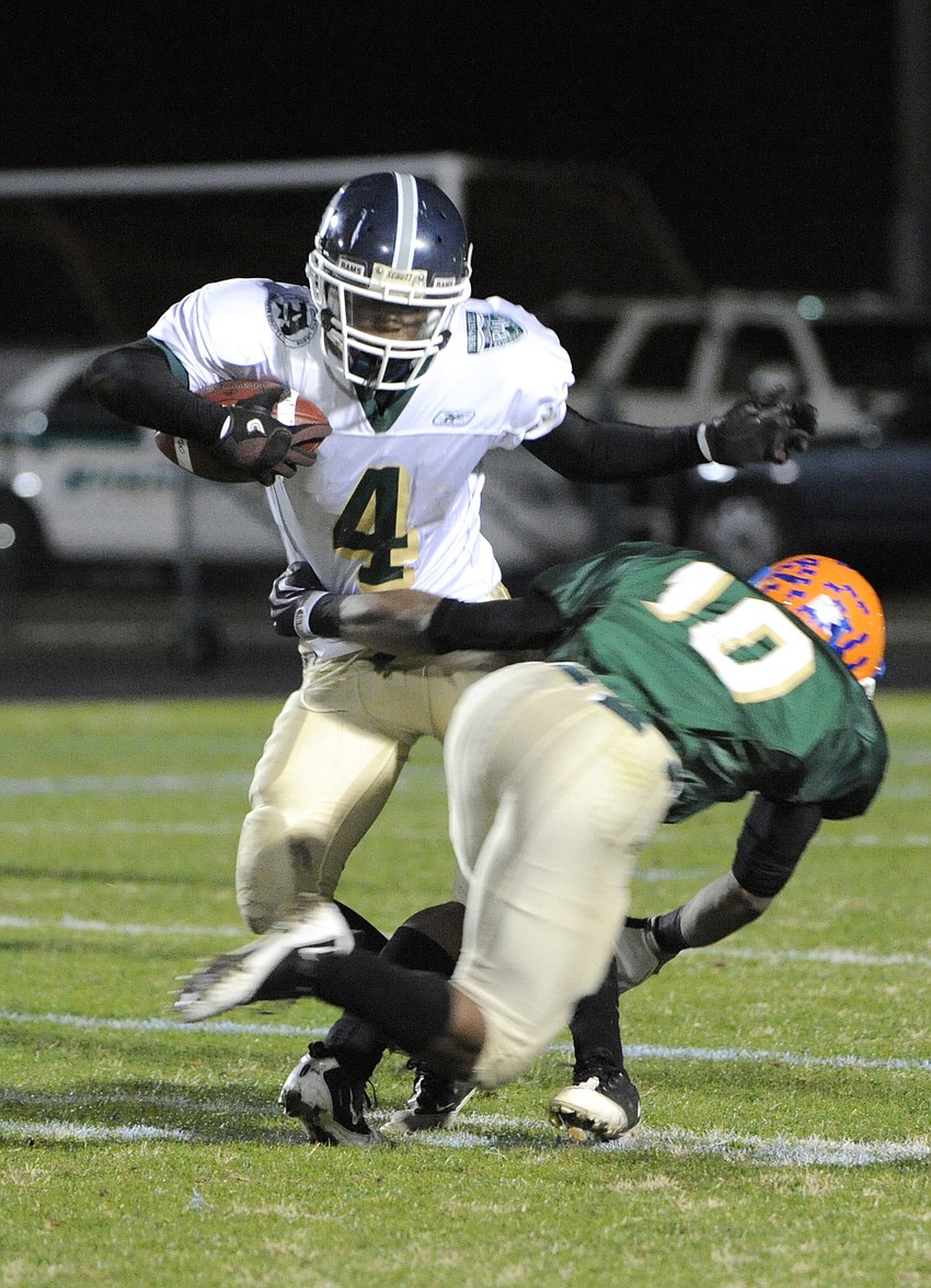 Damian Johnson played running back and wide receiver for Sarasota County.