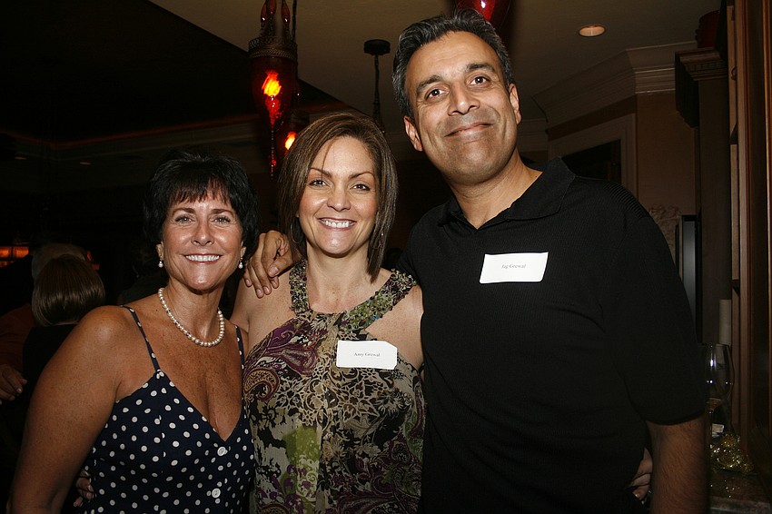 Donna Paige and Amy and Jag Grewal