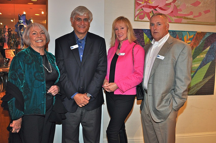 Marilyn and Dave Powell with Katie and Tom Cornell