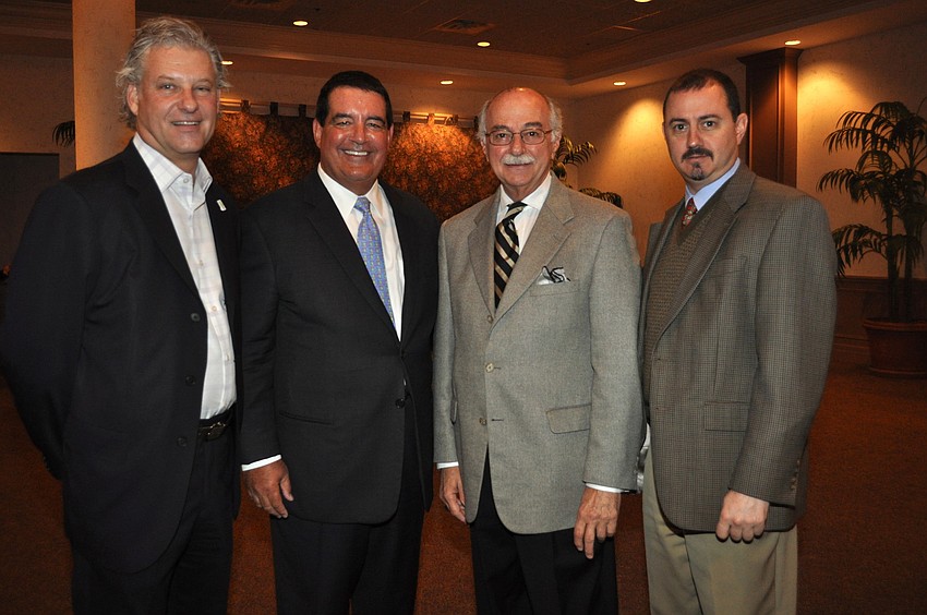 Marty Hurwitz, William Isaac, Lee Delieto and Lee Delieto Jr.