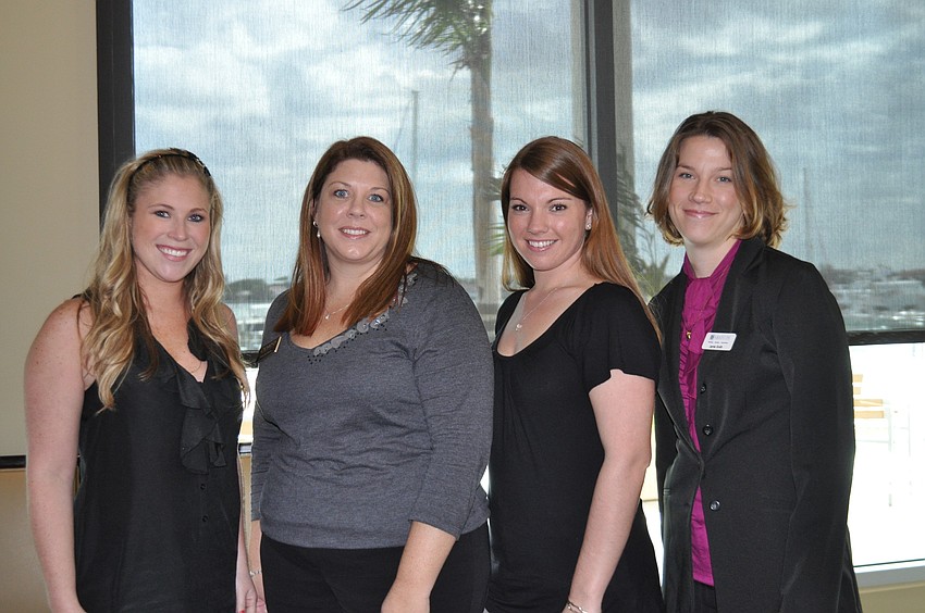 Becca Dahmen, Melanie Reda, Megan Tommasi and Jamie Smith