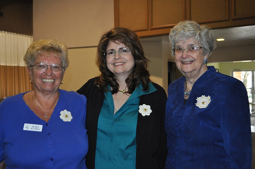 Judy Lutes, Karen Hildreth and Edna Feiler