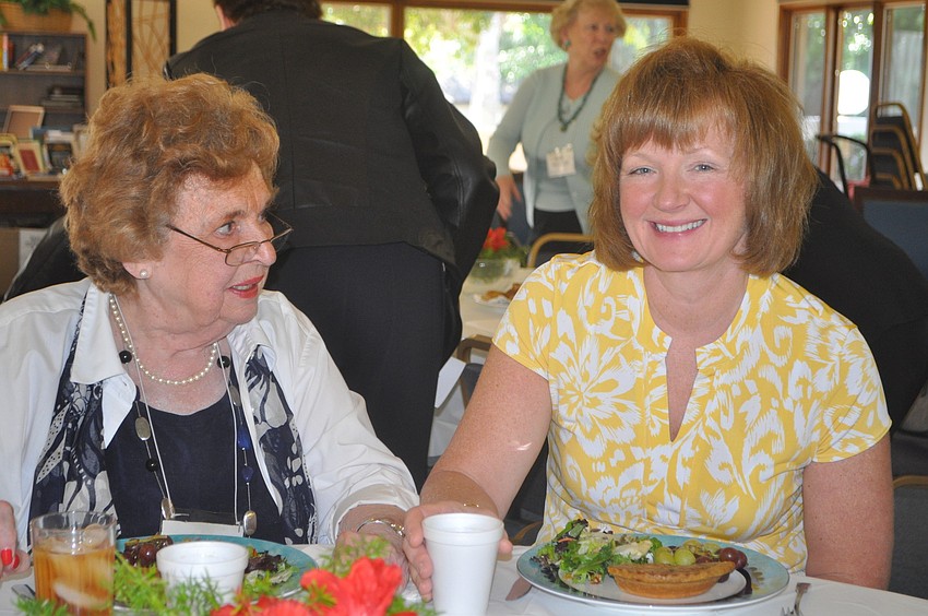 A.J. McFarlin and Judy Murray