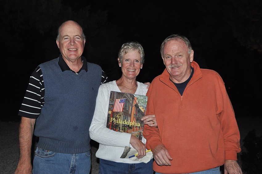 Pete and Carla Rowan with Chris Tatreau