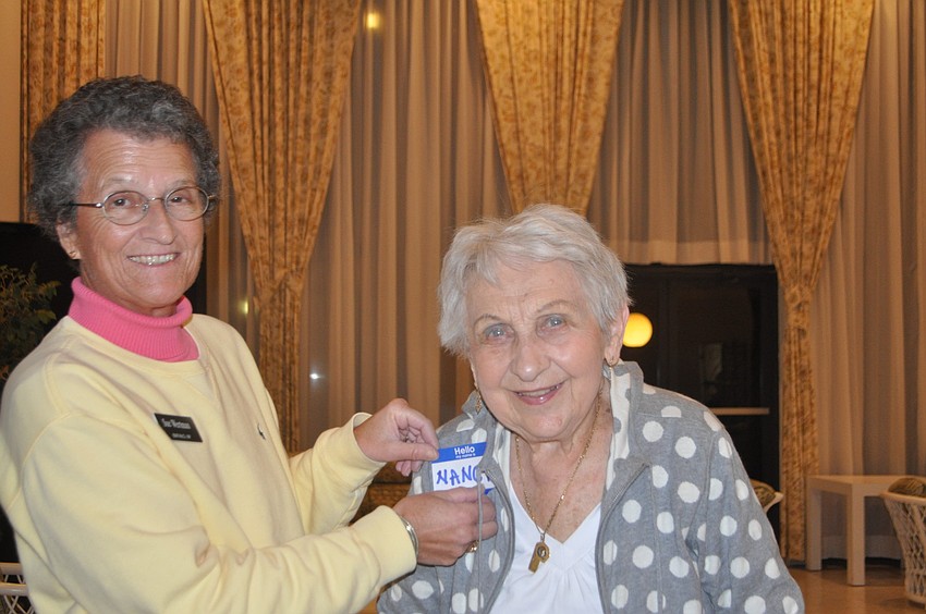 Sue Wertman and Nancy Godbold