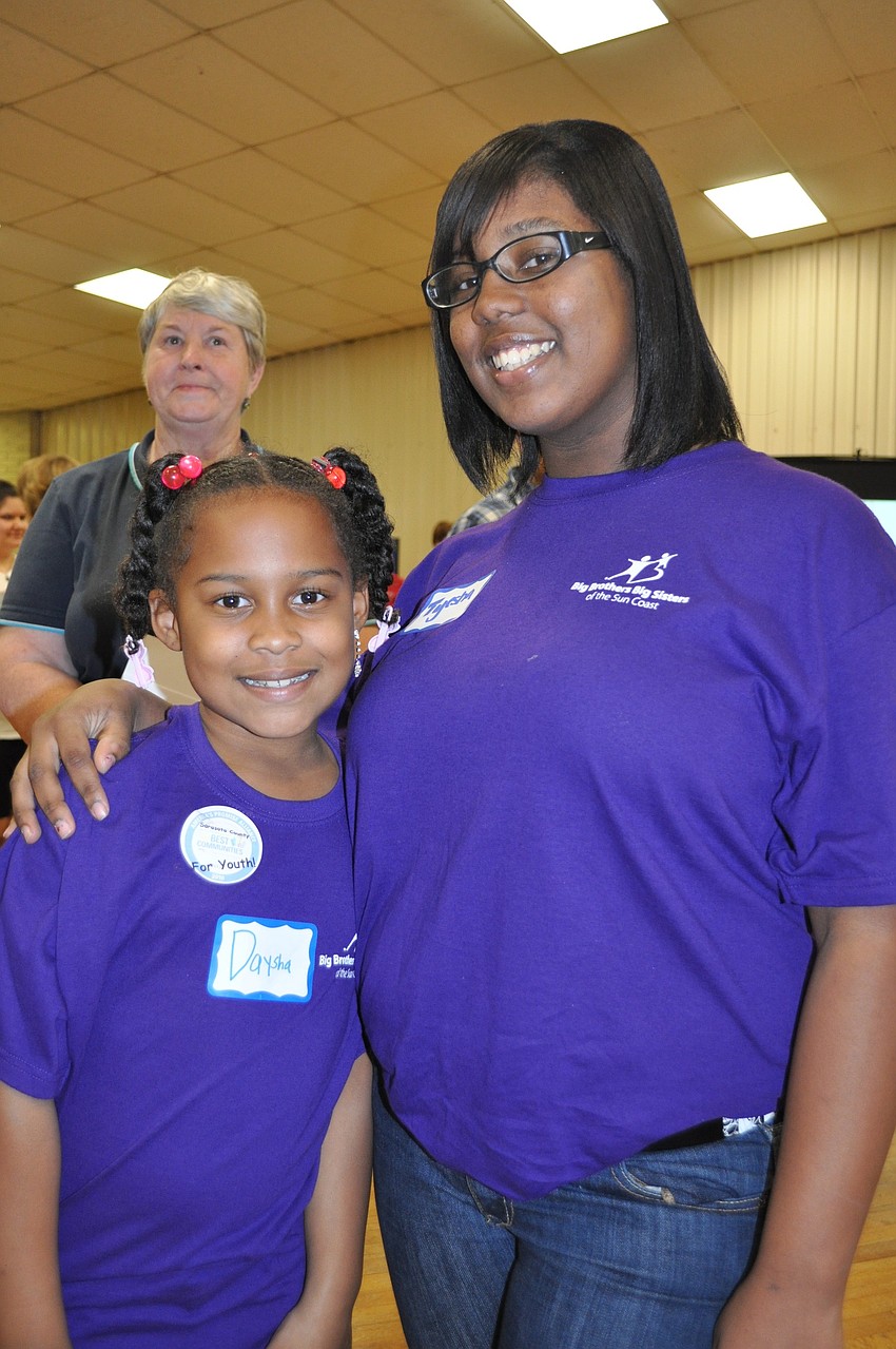 Daysha Brown and her older sister, Tyesha.