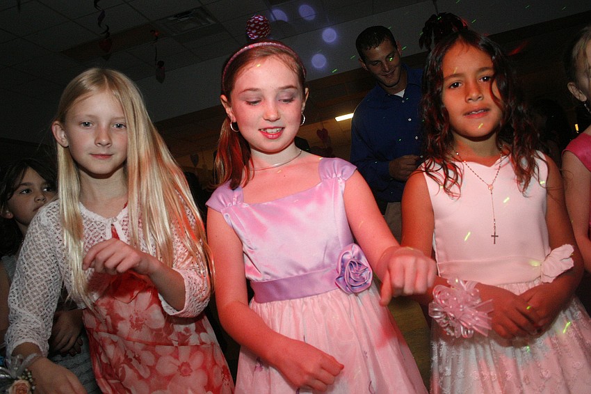 Meghan Cobran, Abby Krakowski and Melanie Herrera loved dancing the 'Cha Cha Slide.'