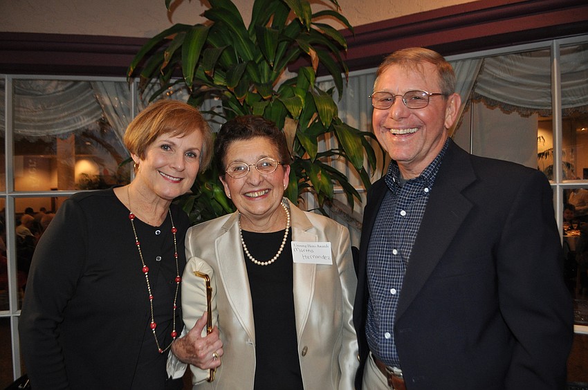 Jolley Siegwald, Martha Hernandez and Dave Siegwald
