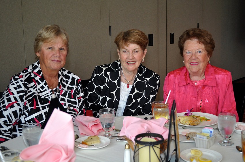 Marylyn Evans, Mary Murchland and B.J. Skrivanek