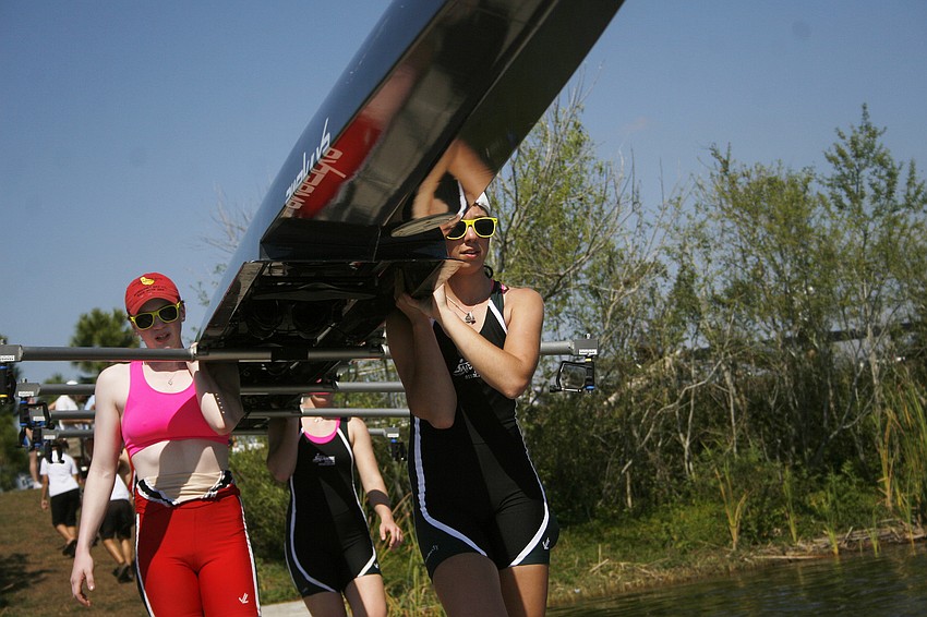 Hundreds of competitors from throughout the country participated in this year's regatta.