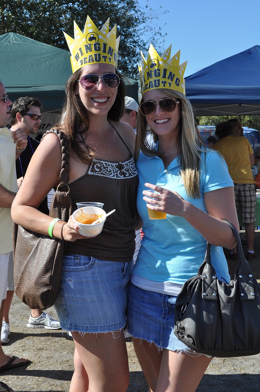 Rebecca Dean and Lindsey Young