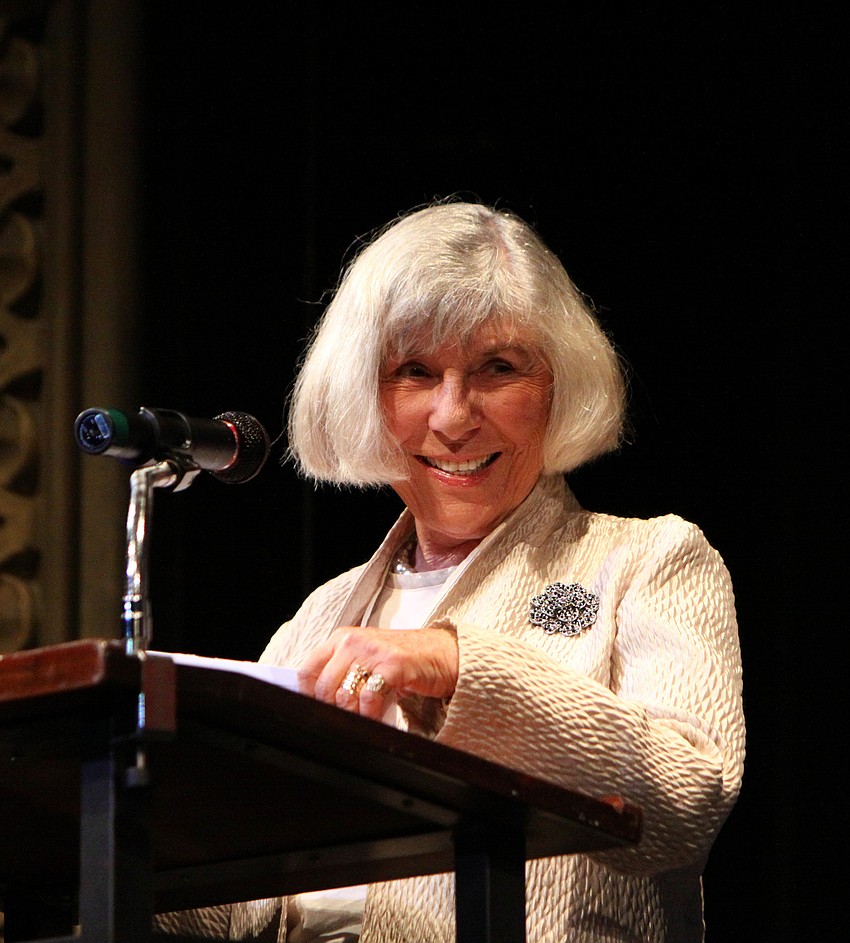 Gerri Aaron, the recipient of the 2010 Nancy Roucher Annual Arts Education Award.