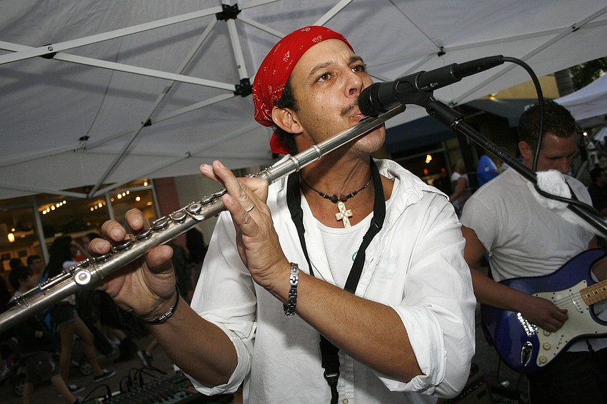 Chad Conte performed at this year's Boo Fest.