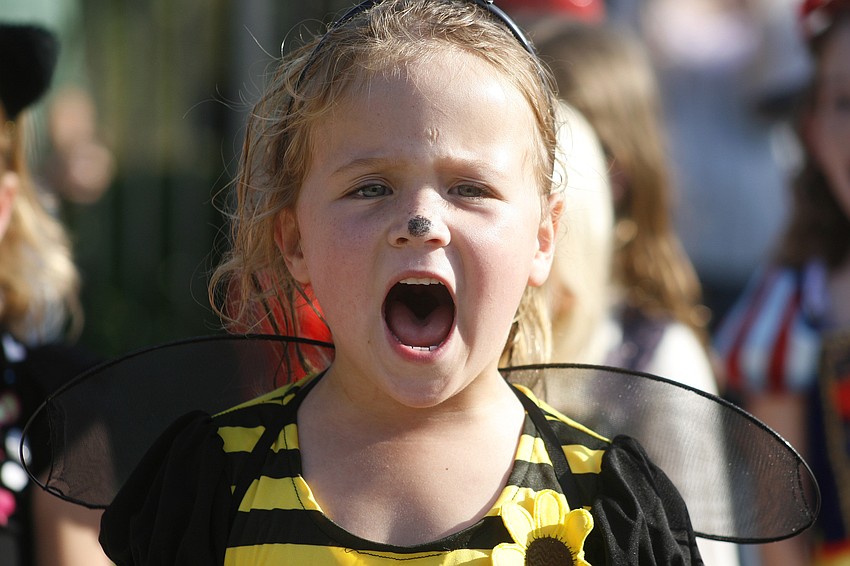 Bumblebee Ally Frank performed as part of the 