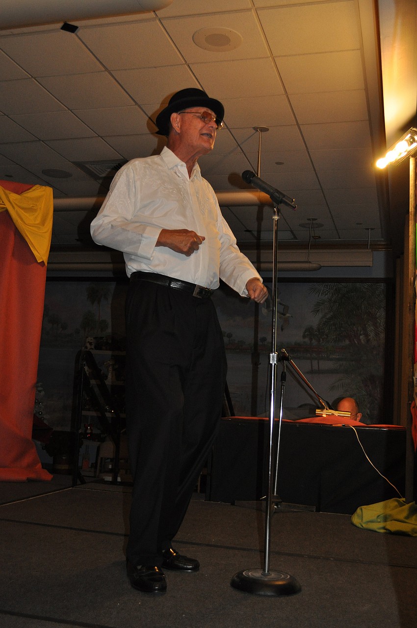 Father Edward Pick performing 