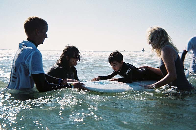 Benjamin Katz was a natural in the water.