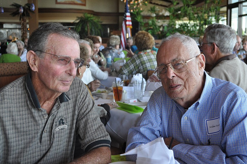 Commissioner David Brenner and Jerry Hammond