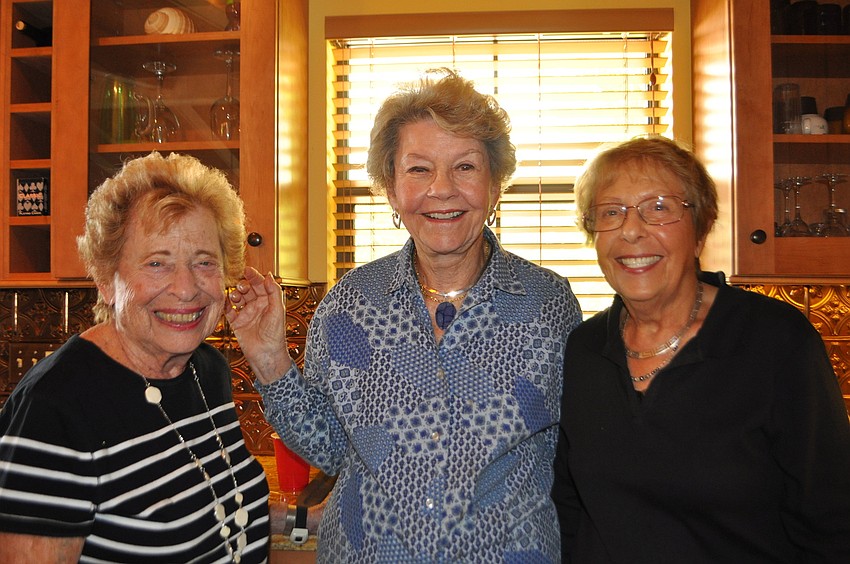 Sara Freeman, Leonie Goldfarb and Lynne Robbins