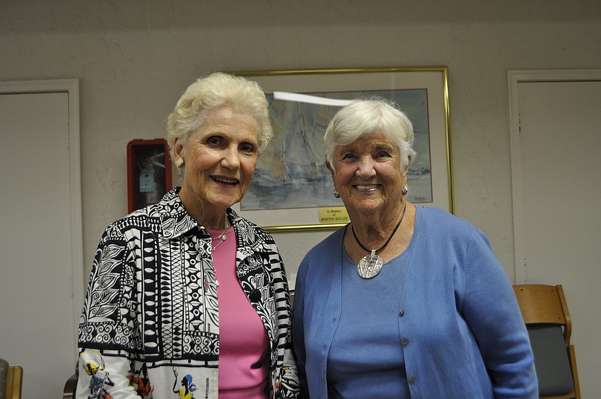 Judy Blair and Barbara Bishop