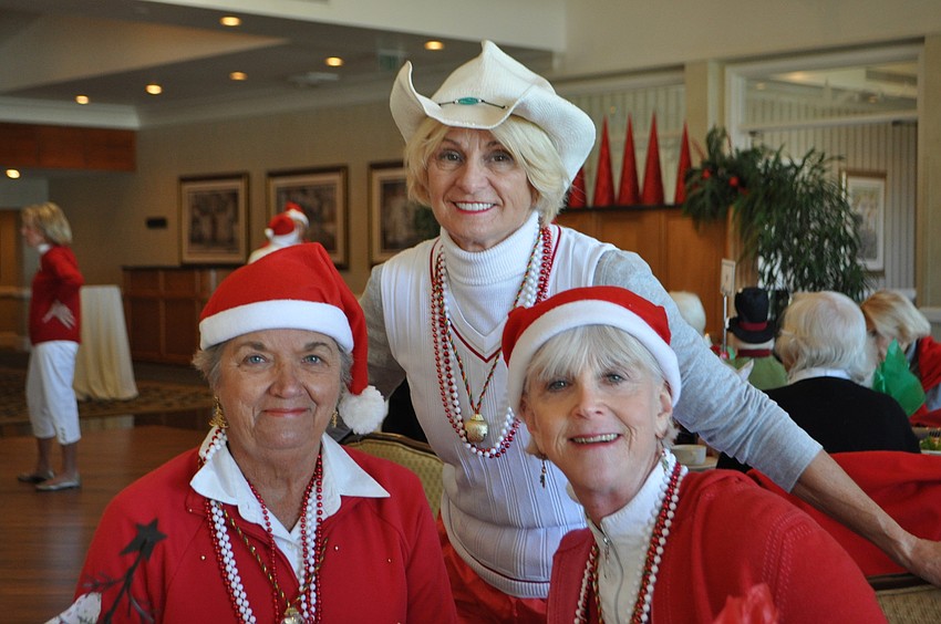 Laura Dutton, Joyce Welch and Clare Segall
