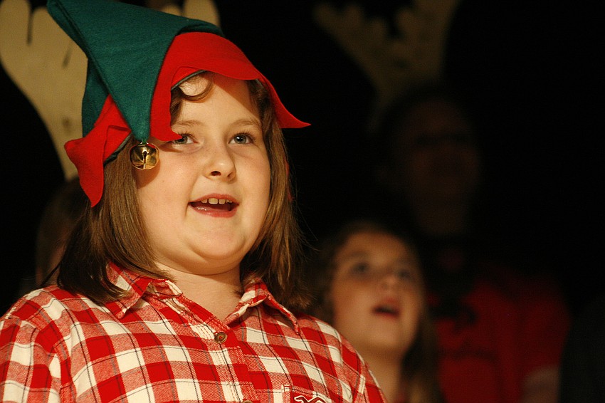 Lauren Falcione loved being in the spotlight.