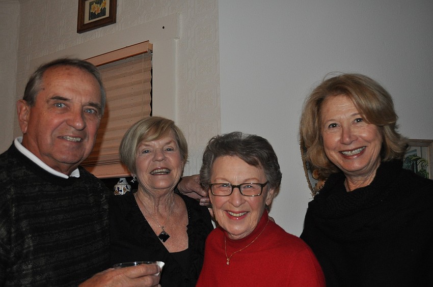 Charles and Rita Finlon with Claire Schetter and Ann Roth